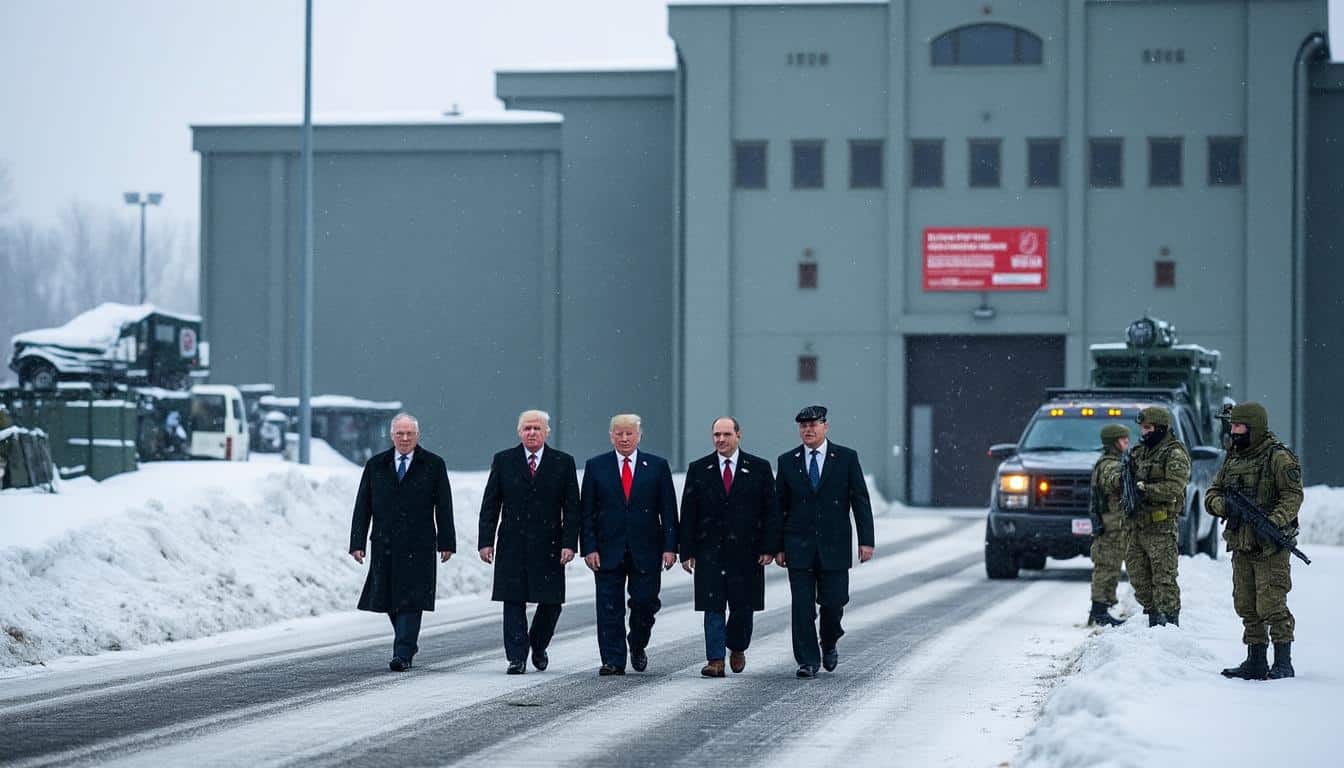 sommet historique entre trump et poutine : découvrez comment les deux présidents, accompagnés de leurs conseillers, abordent les grands enjeux internationaux lors de leur rencontre au sommet.