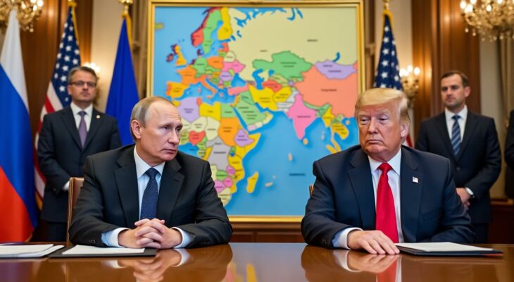 vladimir poutine estime que sa rencontre avec donald trump est opportune et bénéfique, notamment dans le contexte tendu de la guerre en ukraine, soulignant l'importance du dialogue entre les deux dirigeants.