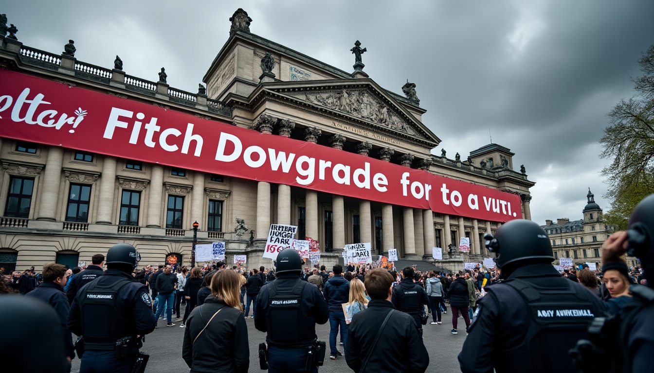 fitch abaisse la note de crédit de la france, excluant le pays du cercle restreint des grandes nations jugées les plus fiables financièrement. découvrez les raisons et les conséquences de cette décision majeure pour l’économie française.