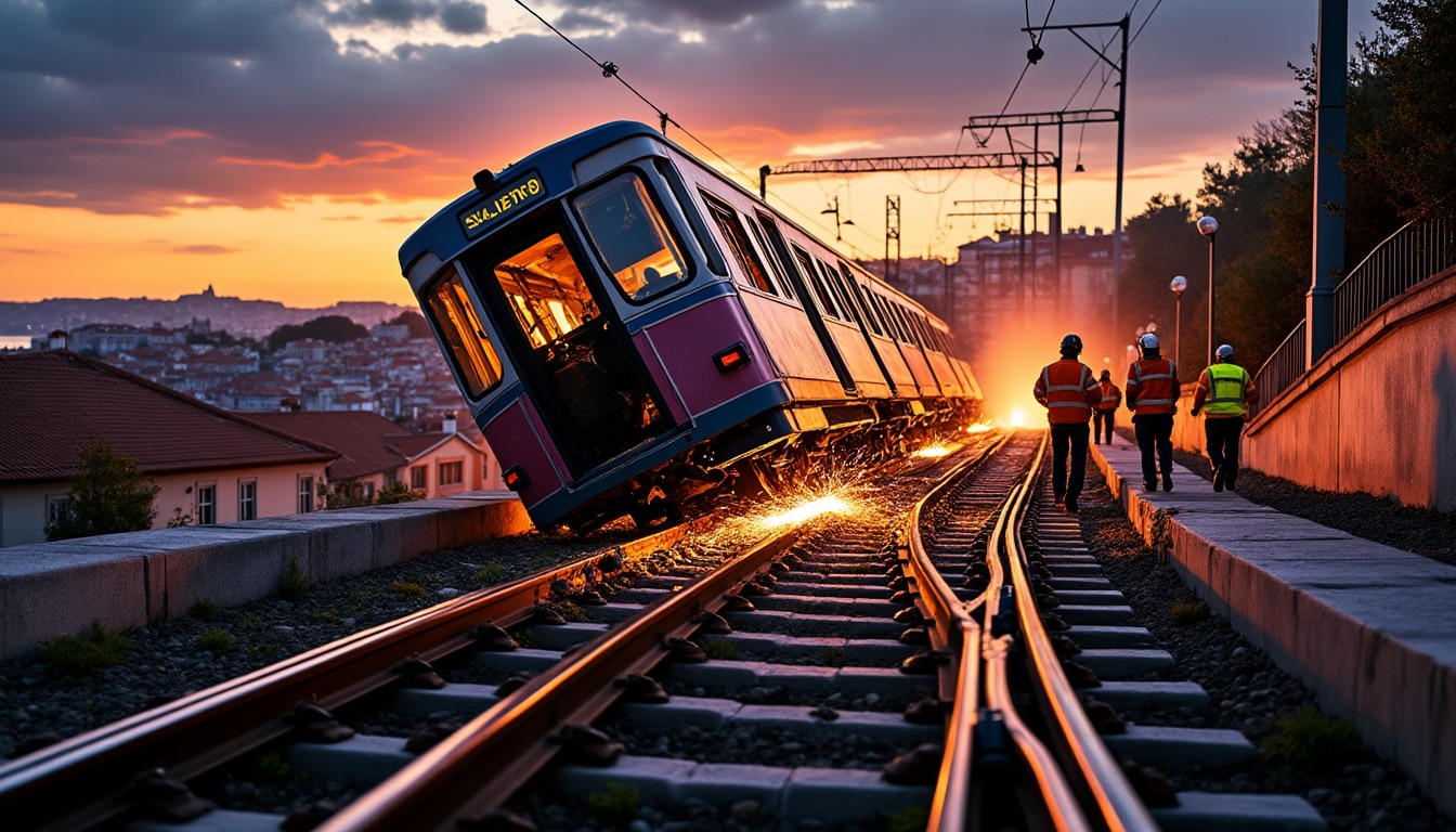 une tragédie s'est produite à lisbonne où une citoyenne française a perdu la vie dans un accident de funiculaire. découvrez les circonstances du drame et les réactions des autorités locales.
