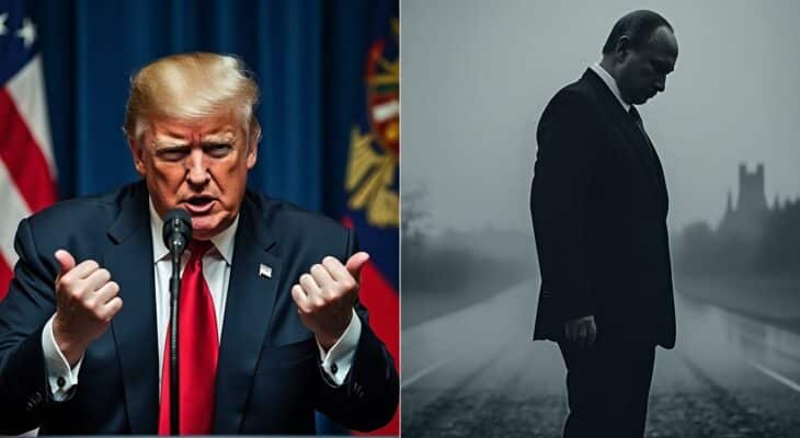 donald trump renforce les sanctions contre la russie, frustré par l'attitude de vladimir poutine. découvrez comment ces mesures marquent une nouvelle étape dans les relations tendues entre les deux pays.