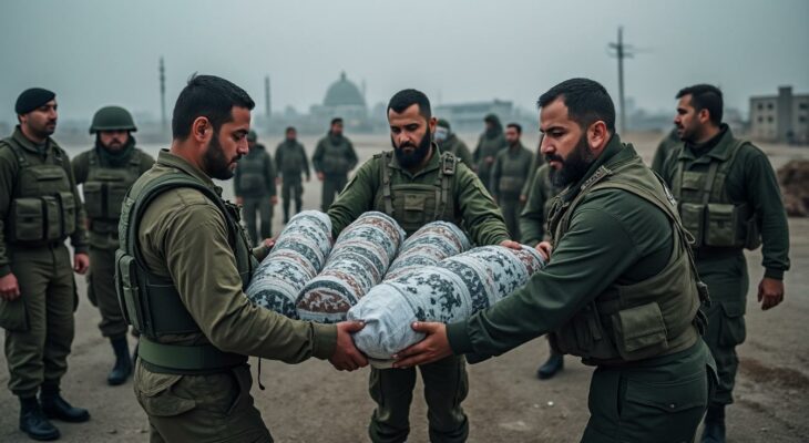 suivez en direct les derniers développements à gaza : le hamas remet quatre corps à l'armée israélienne, suite à la libération des derniers otages vivants. restez informé sur la situation et les réactions en israël et à l'international.