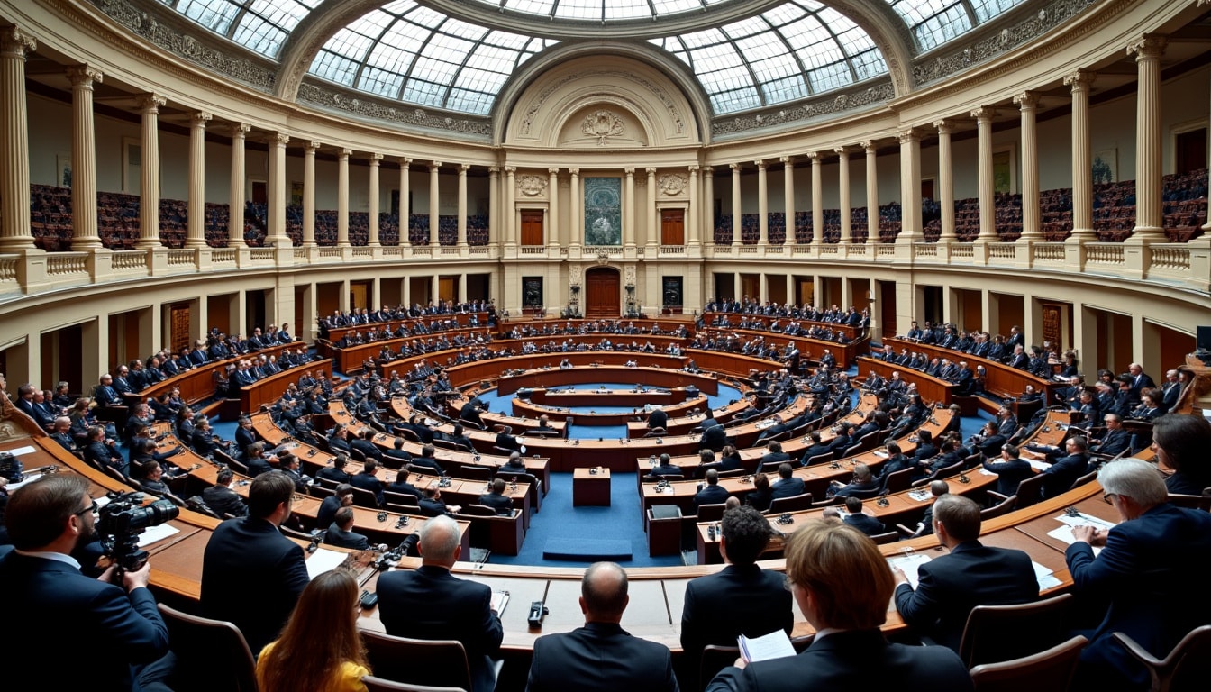 suivez en direct les réactions politiques au budget 2026 : olivier faure (ps) critique sébastien lecornu pour n’avoir renoncé qu’au 49.3, tandis qu’annie genevard (lr) salue un pari audacieux de confiance. analyse et débats en temps réel.