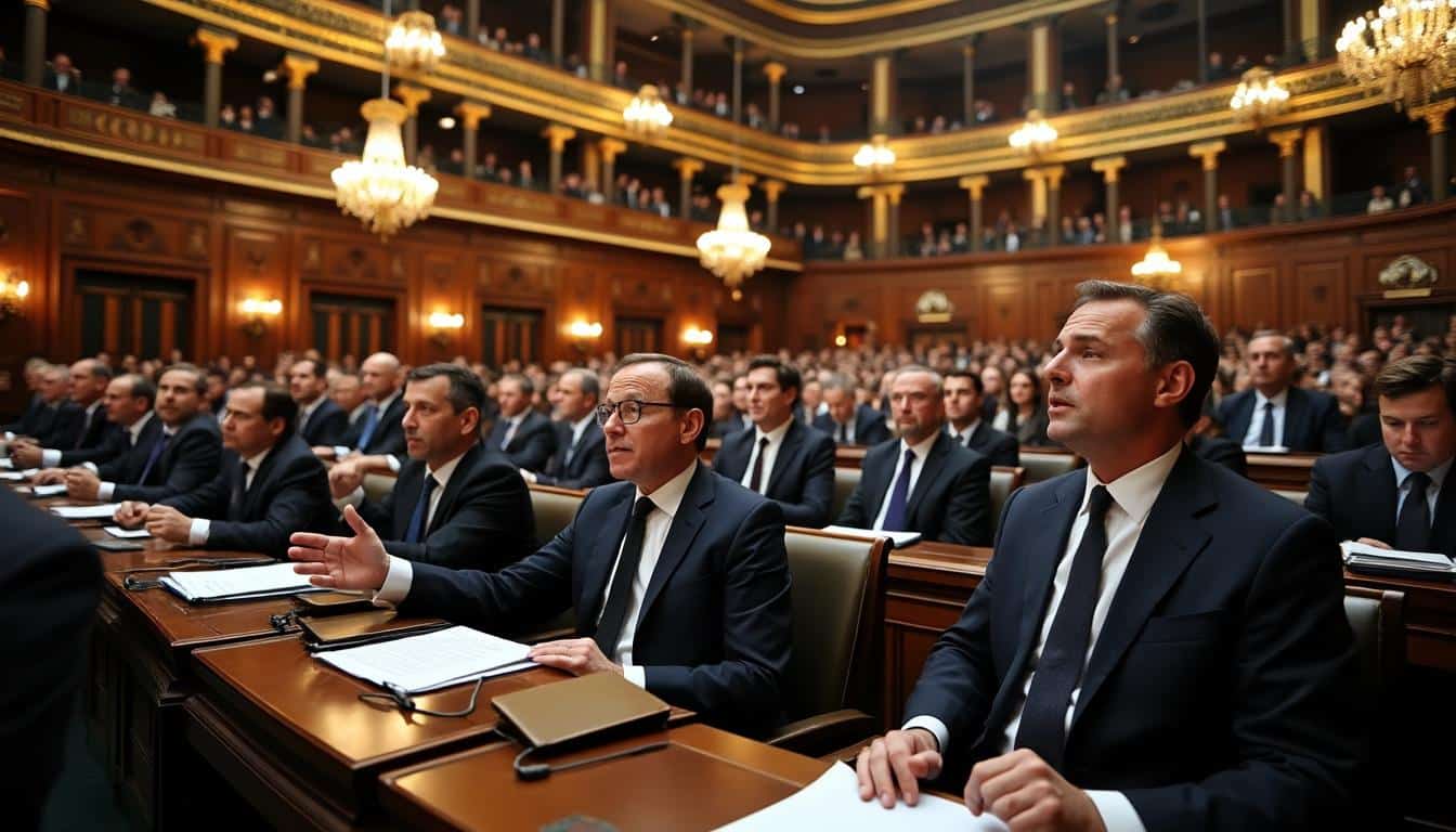 suivez en direct la polémique à l'assemblée nationale : l'absence des députés macronistes suscite l'indignation de la gauche, qui critique une 'niche parlementaire' après l'adoption d'un texte du rassemblement national.