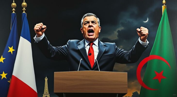 jordan bardella critique vivement l'accord entre la france et l'algérie, le jugeant inacceptable envers un régime considéré comme distant. découvrez ses arguments et les enjeux de cette déclaration polémique.