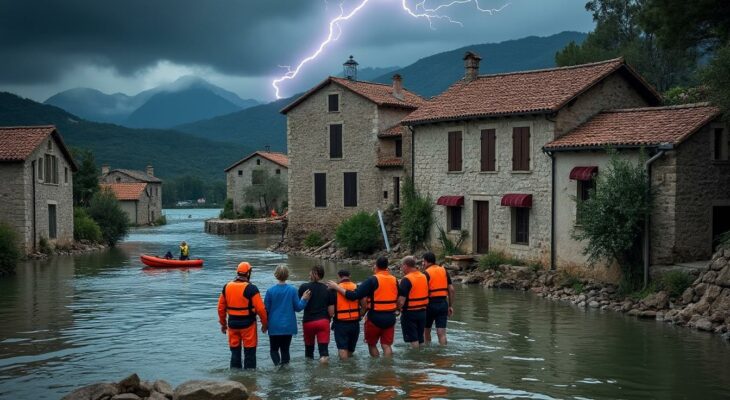un touriste allemand est décédé en corse lors des violentes inondations provoquées par la tempête benjamin. découvrez les circonstances de ce drame et les conséquences de cet événement météorologique exceptionnel.