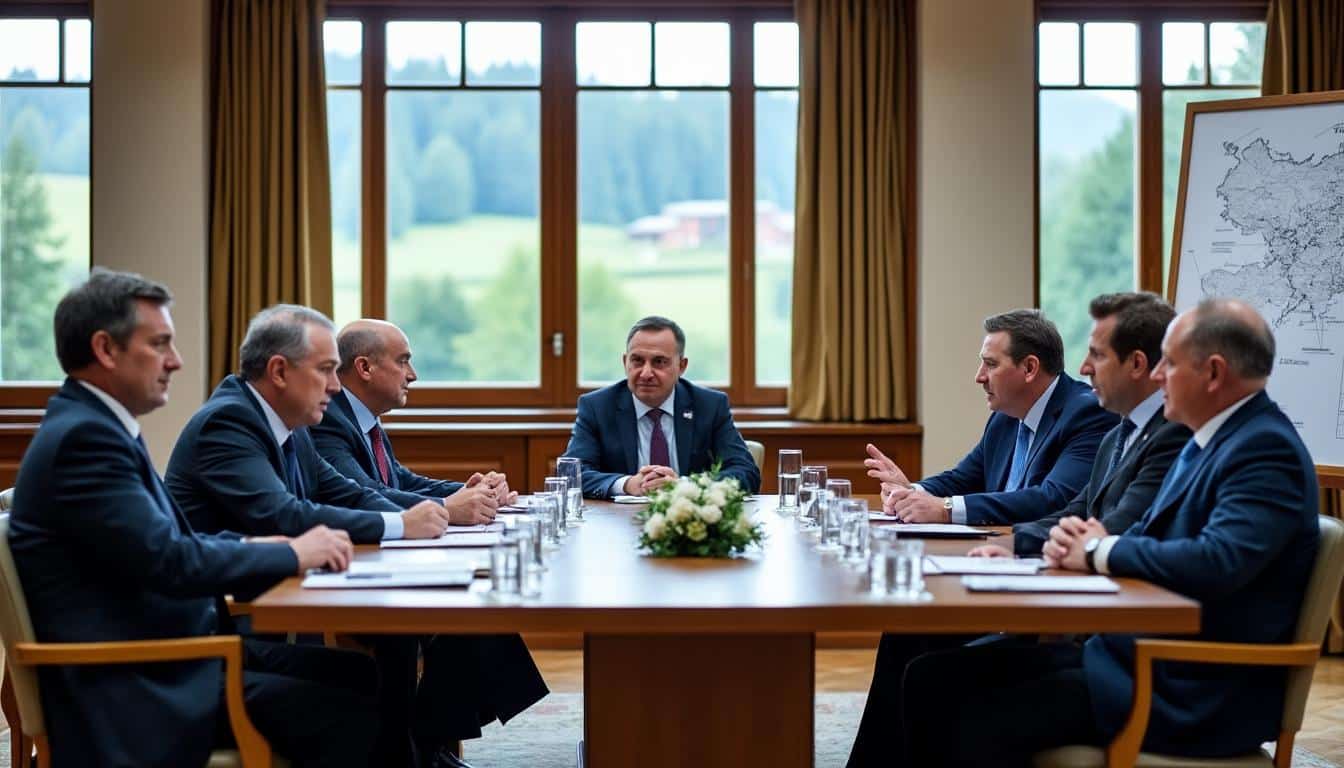 suivez en direct les consultations entre kiev, la suisse et les états-unis visant à préparer un futur accord de paix dans le cadre du conflit en ukraine.