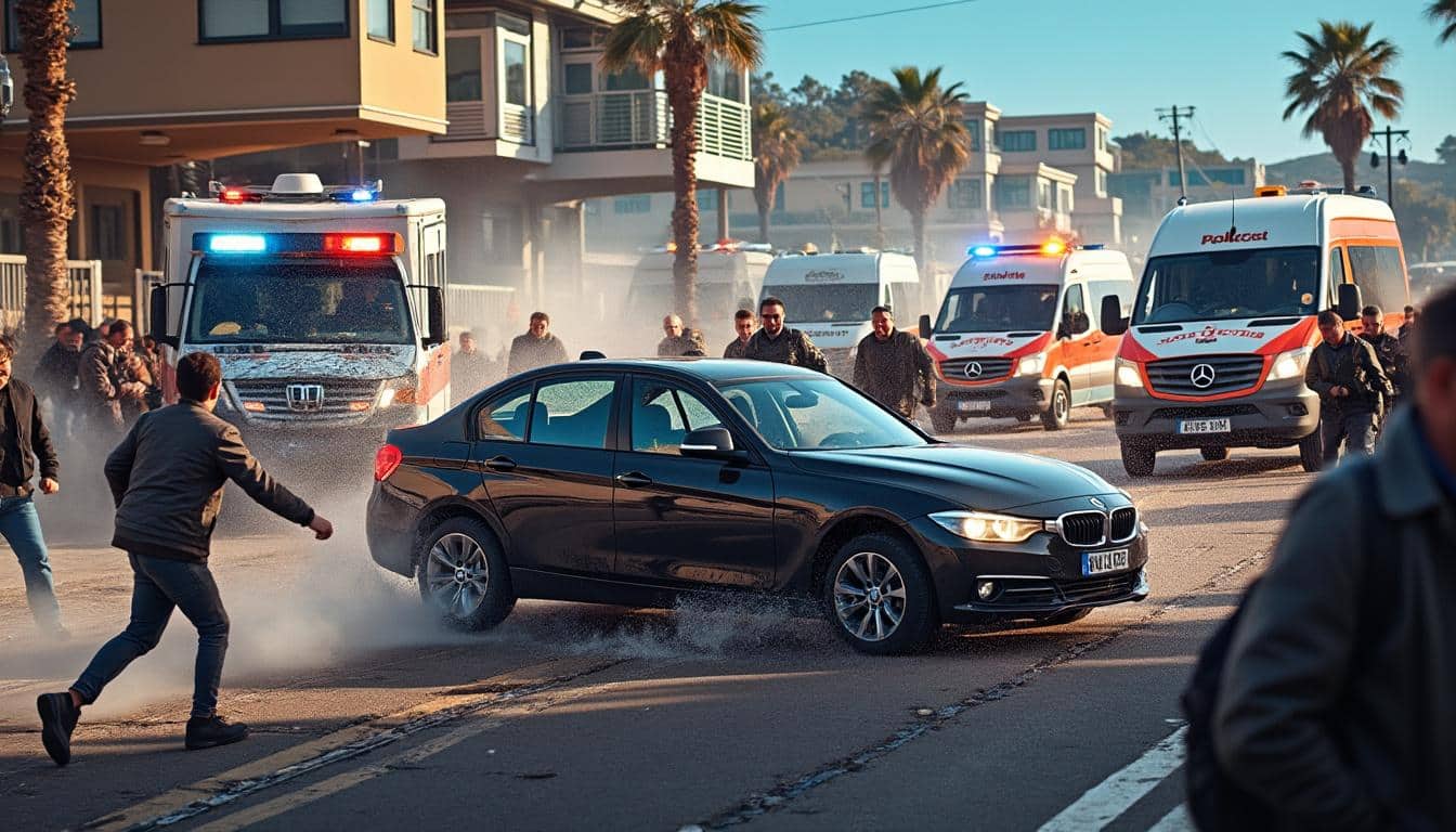 île d’oléron sous le choc après une attaque violente à la voiture bélier, faisant cinq blessés dont deux dans un état grave. suivez les dernières informations sur cet incident dramatique.