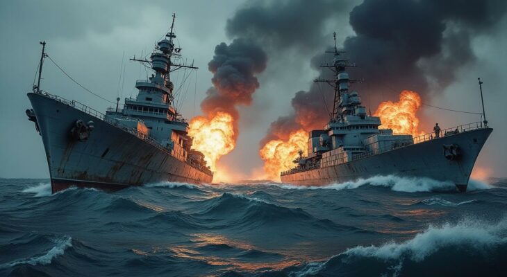 l'ukraine déclare avoir ciblé et endommagé deux navires de la flotte fantôme russe en mer noire, renforçant ainsi sa position dans le conflit naval.