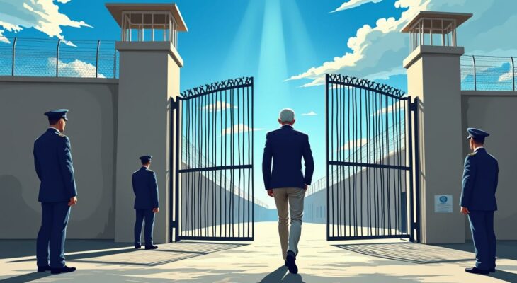 libération imminente de nicolas sarkozy : l'ancien président autorisé à quitter la prison aujourd'hui suite à une décision judiciaire.