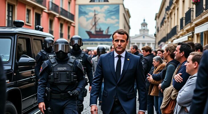 à marseille, emmanuel macron doit s'exprimer sur la sécurité, mais les acteurs locaux restent sceptiques face à ses propositions et attentes.