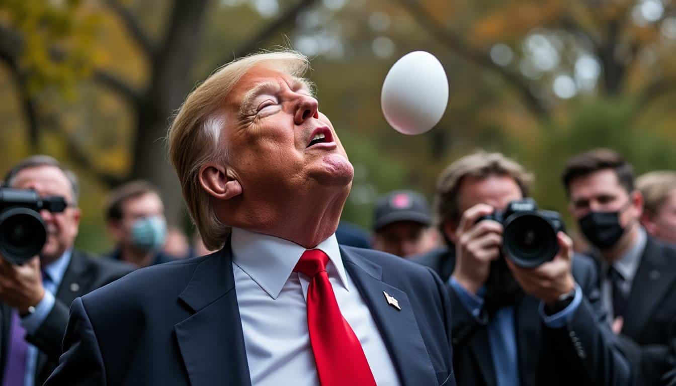 un homme, déjà impliqué dans une agression similaire contre éric zemmour, a été identifié après avoir jeté un œuf sur jordan bardella lors d'une attaque.