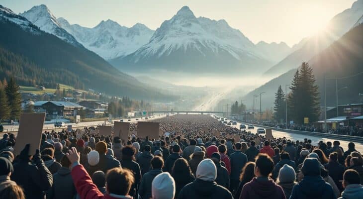 découvrez les témoignages poignants des manifestants lors des crises liées à la dermatose nodulaire, et comment chacun est appelé à s'engager pour cette cause importante sur la route des stations.