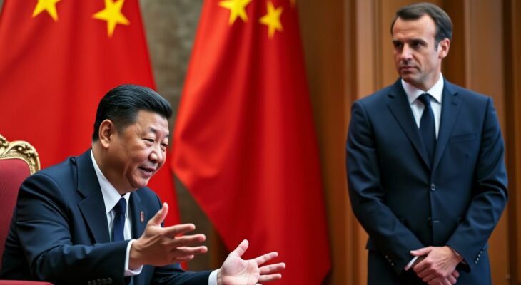 suivez en direct les déclarations de xi jinping, qui nie toute responsabilité dans l'escalade du conflit en ukraine, lors de la visite d'emmanuel macron en chine.