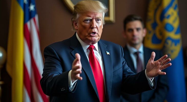 suivez en direct la guerre en ukraine : donald trump déclare « rien sans mon accord » avant sa rencontre prévue dimanche avec volodymyr zelensky.