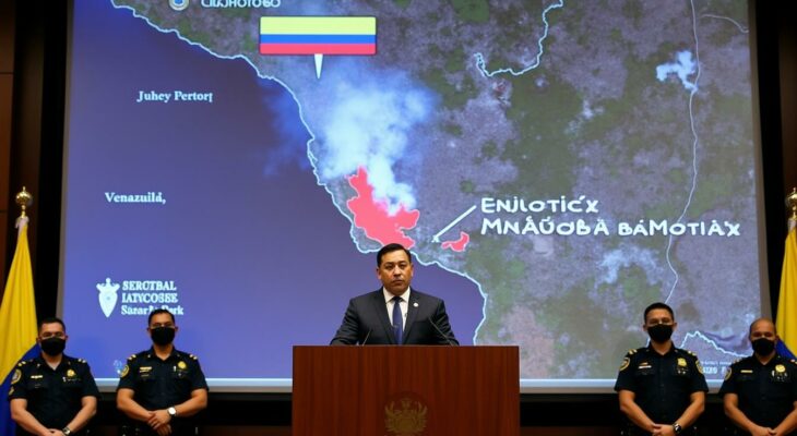 le président colombien annonce une opération militaire américaine visant une usine de production de cocaïne à maracaibo, au venezuela, soulignant la lutte conjointe contre le trafic de drogue dans la région.