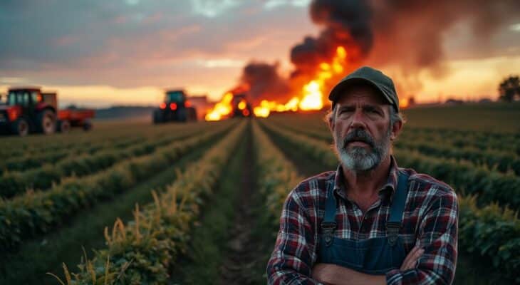découvrez la colère grandissante des agriculteurs après l'abattage de 208 vaches, prêts à assumer la prison pour défendre leur métier et leur passion.