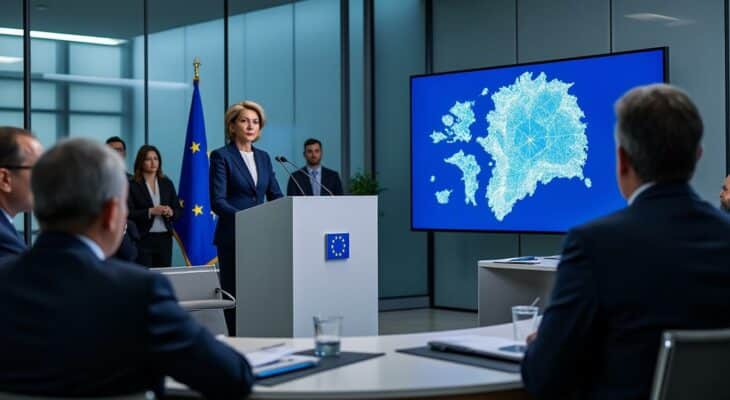 lors du forum de davos, von der leyen appelle les états-unis à respecter la souveraineté du groenland, dénonçant les menaces émises par trump.