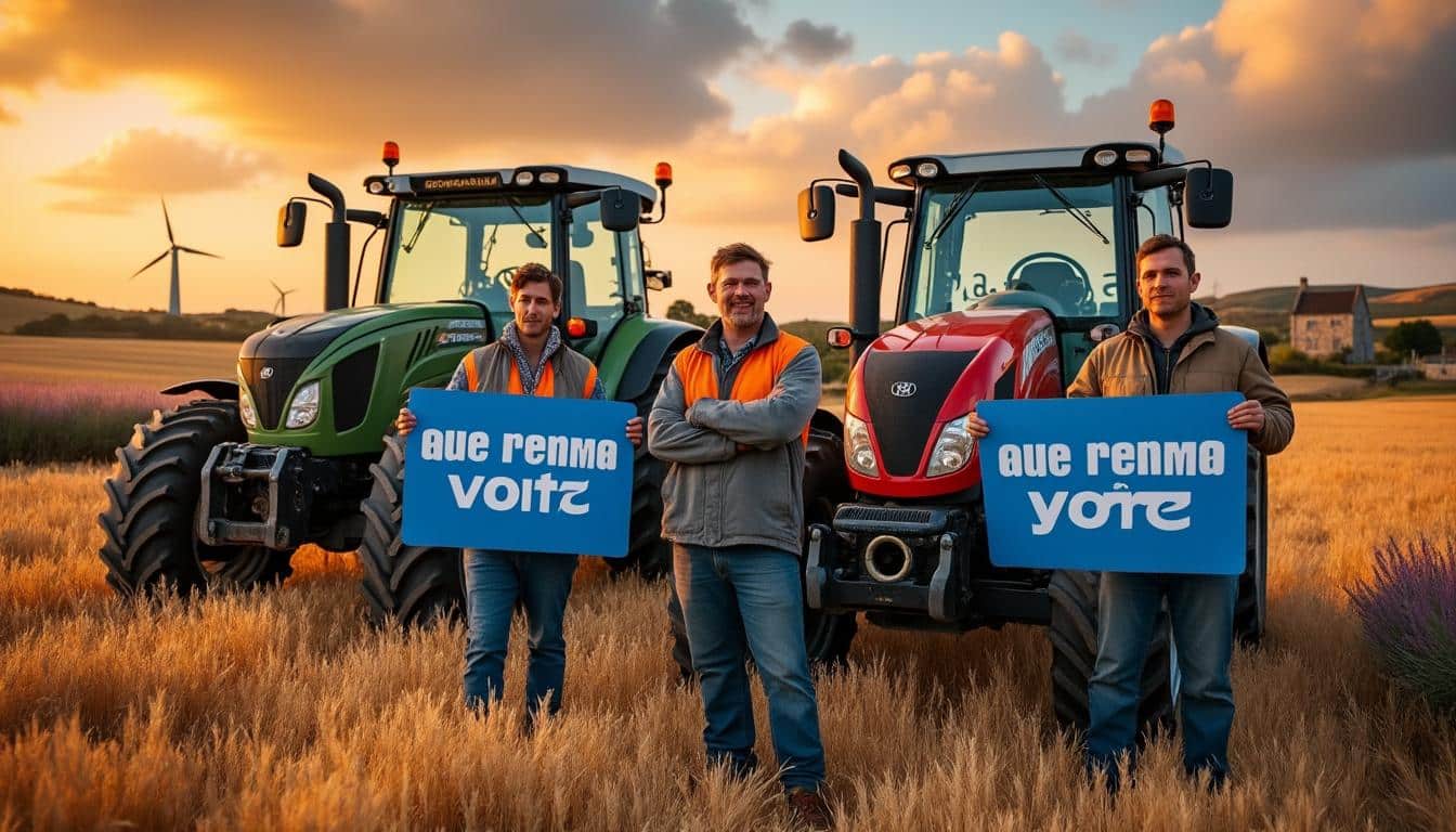 ce dimanche soir dans le morbihan, les agriculteurs se mobilisent pour faire entendre leurs revendications et défendre leurs droits face aux défis actuels.