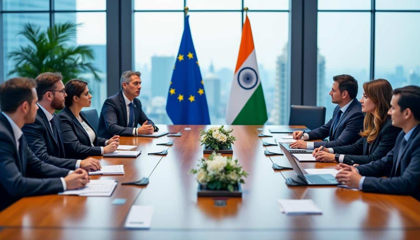 l'inde et l'union européenne signent un accord historique pour révolutionner leurs échanges commerciaux, renforçant ainsi leur partenariat économique et ouvrant de nouvelles opportunités pour les entreprises des deux régions.
