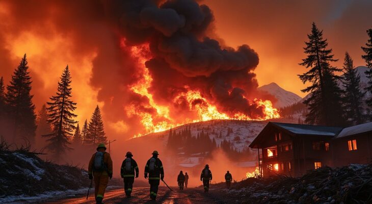 un violent incendie à crans-montana fait plusieurs dizaines de victimes, avec des centaines de blessés, dont deux français parmi eux, en suisse.