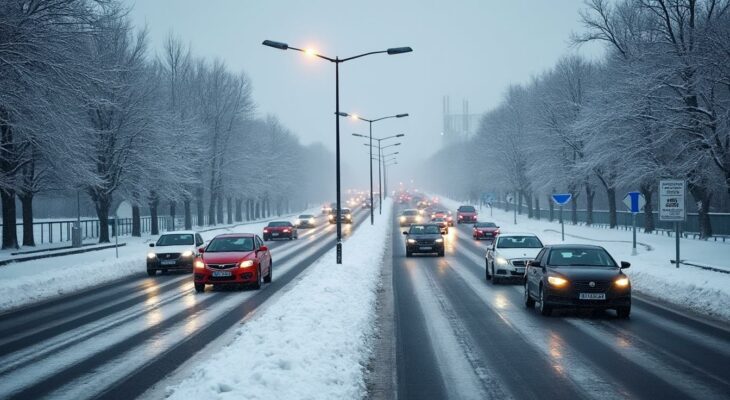 suivez en direct l'actualité neige et verglas avec 38 départements en alerte orange. conditions dangereuses et perturbations persistantes ce mercredi.