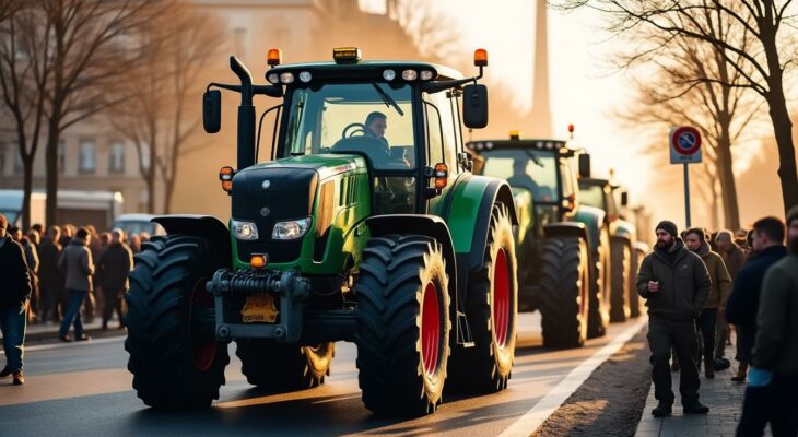 suivez en direct la colère des agriculteurs : les tracteurs de la fnsea quittent paris après une nuit de mobilisation devant l’assemblée nationale.