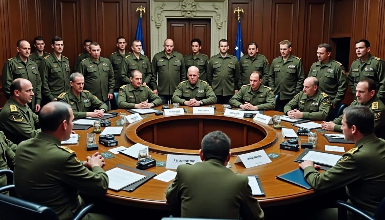 suivez en direct le conseil de défense à l’élysée concernant le déploiement imminent d’éléments militaires français en groenland, une décision stratégique majeure.