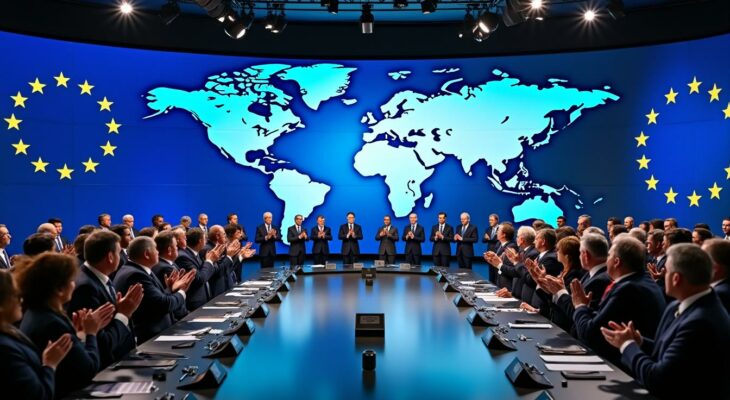 en direct : les vingt-sept saluent le changement de cap de trump concernant le groenland et réaffirment l’engagement fort de l’union européenne à défendre ses intérêts face à toute forme de pression.