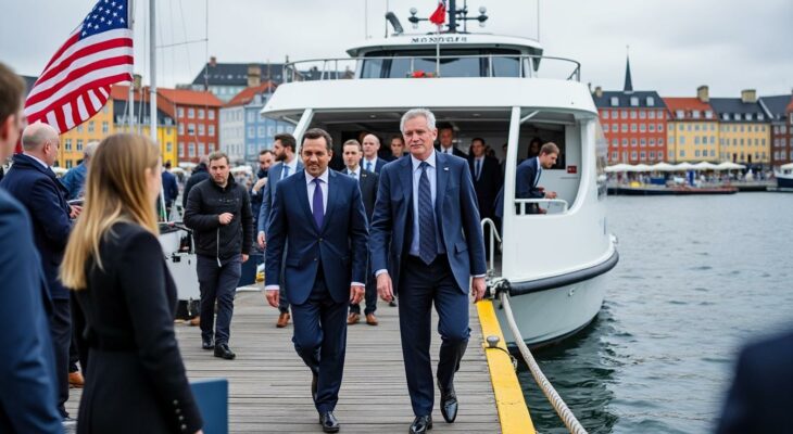 suivez en direct l'arrivée d'une délégation américaine à copenhague ce vendredi pour renforcer la solidarité du congrès avec le danemark et l'otan autour des enjeux liés au groenland.