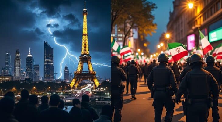 suivez en direct les réactions internationales face à la répression en iran : paris et londres condamnent les actions du régime, tandis que téhéran réclame le retrait du soutien européen aux manifestants.