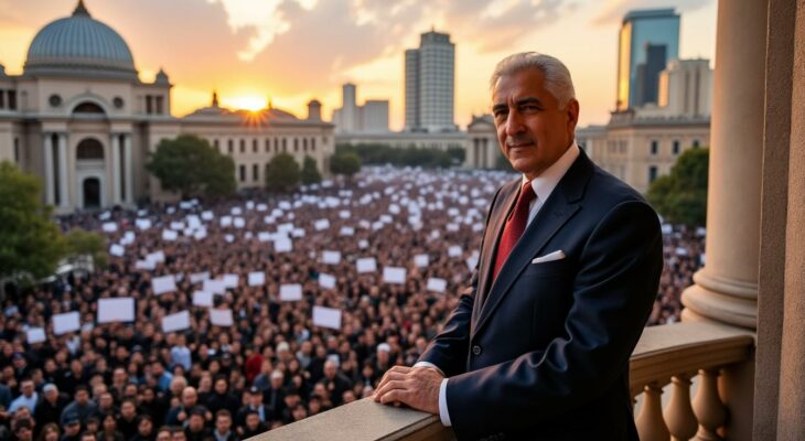 en iran, reza pahlavi, héritier du dernier chah, exhorte les manifestants à s'unir et s'organiser afin de reprendre le contrôle des centres-villes dans un mouvement de contestation croissant.