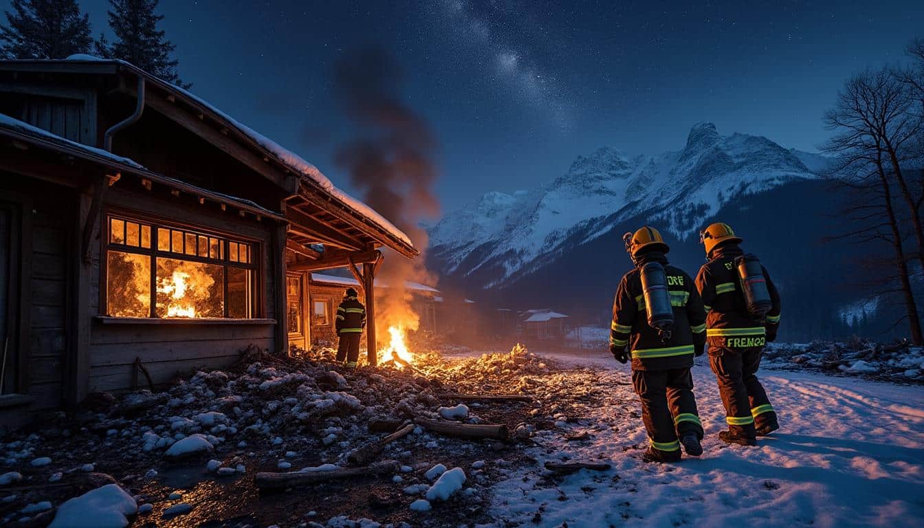 incendie à crans-montana : une enquête approfondie se concentre sur les bougies scintillantes comme origine probable du sinistre.