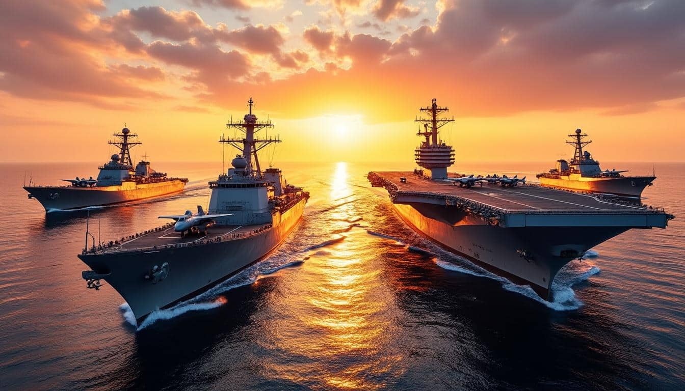 claude moniquet révèle que la prétendue deuxième armada américaine en iran pourrait n'être qu'une illusion, analysant les véritables enjeux de cette situation géopolitique.