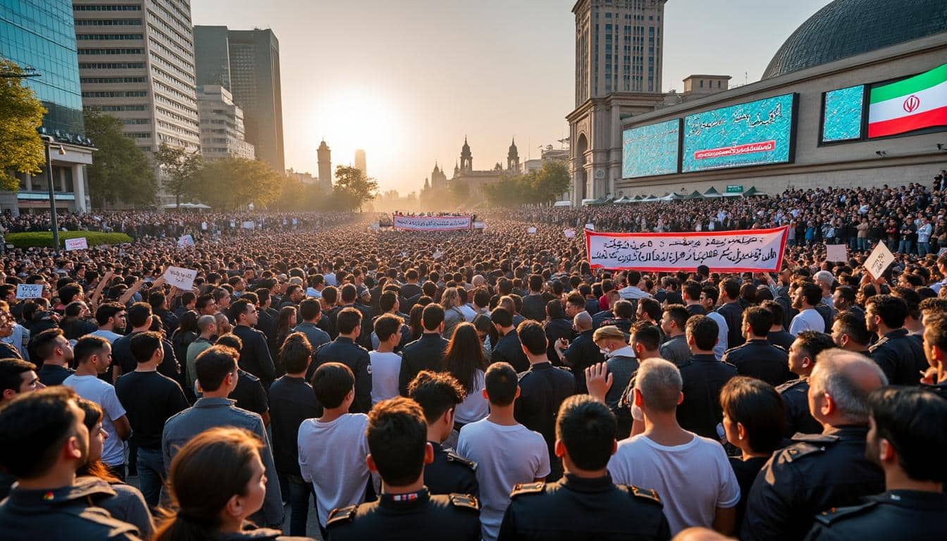 iran : la contestation sociale gagne en intensité alors que l'ancien président américain donald trump intervient dans le débat, ajoutant une nouvelle dimension à la crise politique.