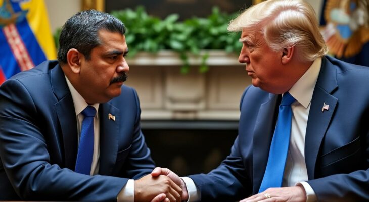 maduro propose un dialogue avec trump pour discuter de la drogue et du pétrole, annonçant que le venezuela est prêt à rouvrir ses portes aux investissements américains.