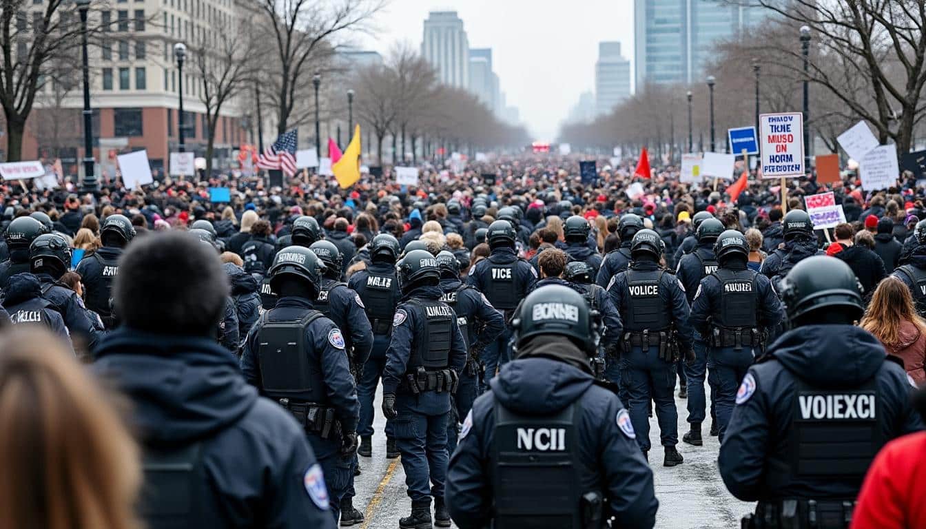 découvrez les manifestations massives qui secouent minneapolis, exprimant la colère contre la politique migratoire de trump et ses conséquences sociales.