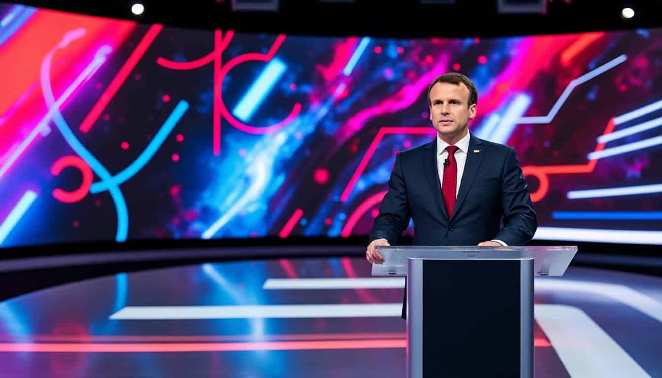 découvrez l'analyse du décalage frappant entre le ton et le message des vœux d'emmanuel macron dans cette édition signé bfm.