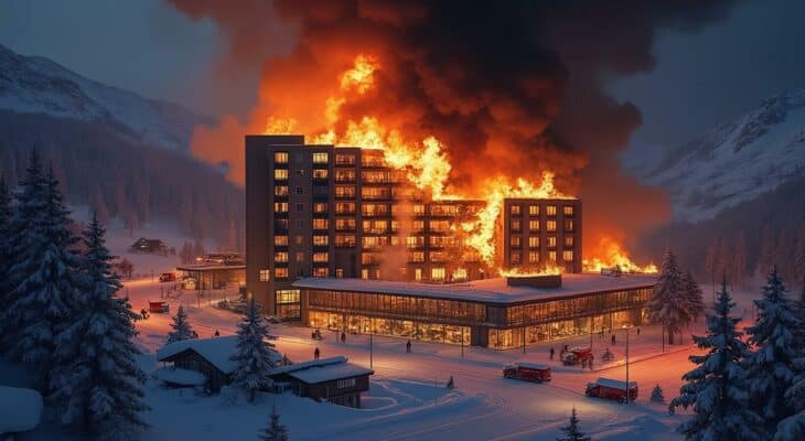 un incendie majeur ravage un hôtel à courchevel, en savoie. plus de 110 pompiers sont mobilisés pour maîtriser le feu et éviter sa propagation. suivez les dernières informations sur cette intervention cruciale.