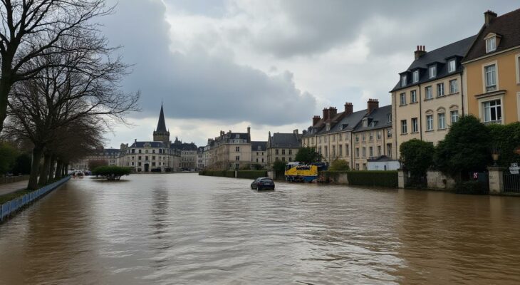 suivez l'évolution des crues et inondations dans le sud-ouest : bordeaux sort de la vigilance rouge tandis que saintes se prépare à affronter le pic des intempéries.