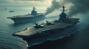 washington renforce sa stratégie contre l'iran avec le déploiement de deux porte-avions, le repositionnement des forces et une réunion confidentielle pour intensifier les préparatifs militaires.