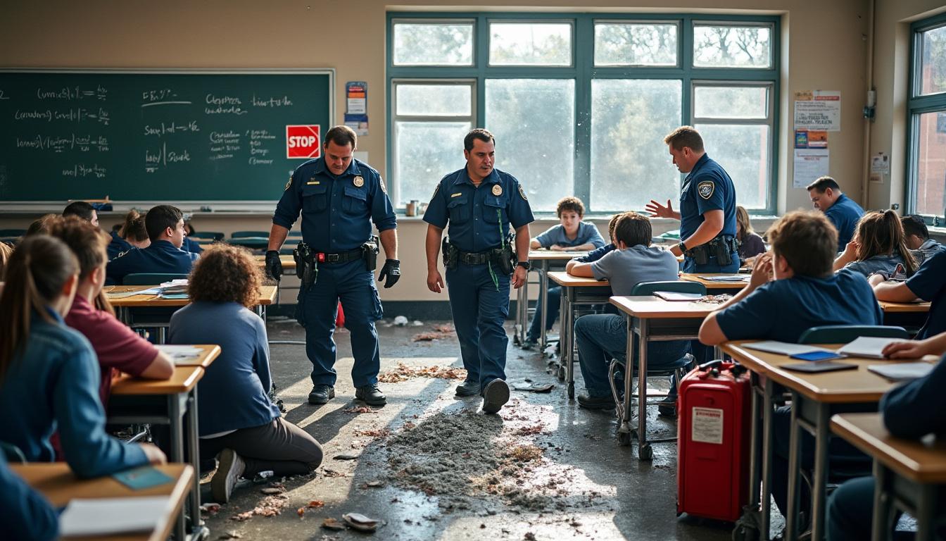 une enseignante agressée au couteau par un élève dans le var : un acte isolé sans lien religieux ni politique. son pronostic vital est toujours engagé. découvrez les informations clés de cet événement.