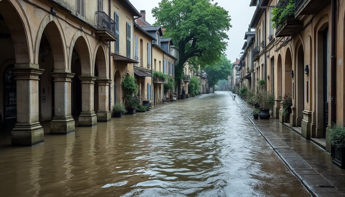 suivez l'évolution des inondations dans le sud-ouest après la tempête nils, avec la montée des eaux en cours et deux départements toujours en vigilance rouge. découvrez les images et les dernières informations.