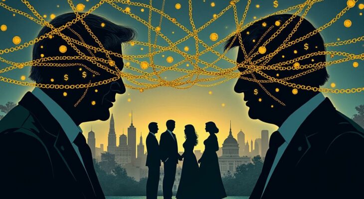 découvrez les relations financières complexes et étroites entre jeffrey epstein et la famille lang, dévoilant des connexions surprenantes et leurs implications.