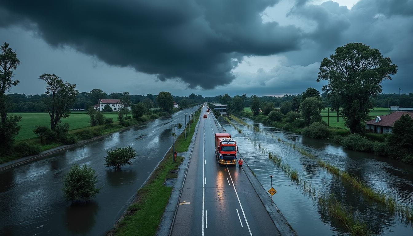 tempête nils : un phénomène météo exceptionnel provoquant des crues majeures, avec 220 routes bloquées et le lot-et-garonne placé en alerte rouge pour assurer la sécurité des habitants.