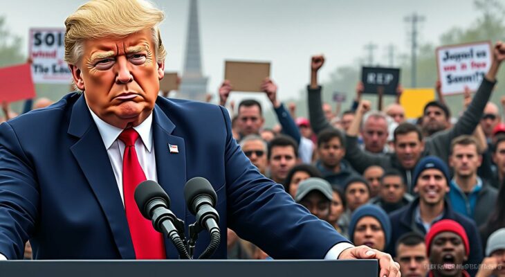 trump fait face à de vives critiques après avoir présenté des excuses jugées peu crédibles suite à la diffusion d'une vidéo raciste ciblant les obama.