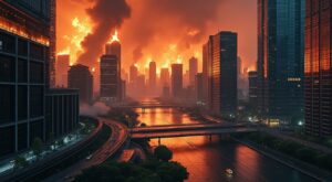 climat 2025 : l'organisation météorologique mondiale alerte sur une situation critique avec des indicateurs climatiques au rouge, soulignant l'urgence d'agir face au changement climatique.