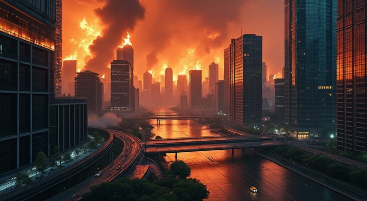 climat 2025 : l'organisation météorologique mondiale alerte sur une situation critique avec des indicateurs climatiques au rouge, soulignant l'urgence d'agir face au changement climatique.