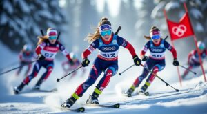 suivez en direct la mass start féminine de la coupe du monde de biathlon à kontiolahti. ne manquez aucune minute de cette course palpitante grâce à notre suivi en temps réel.