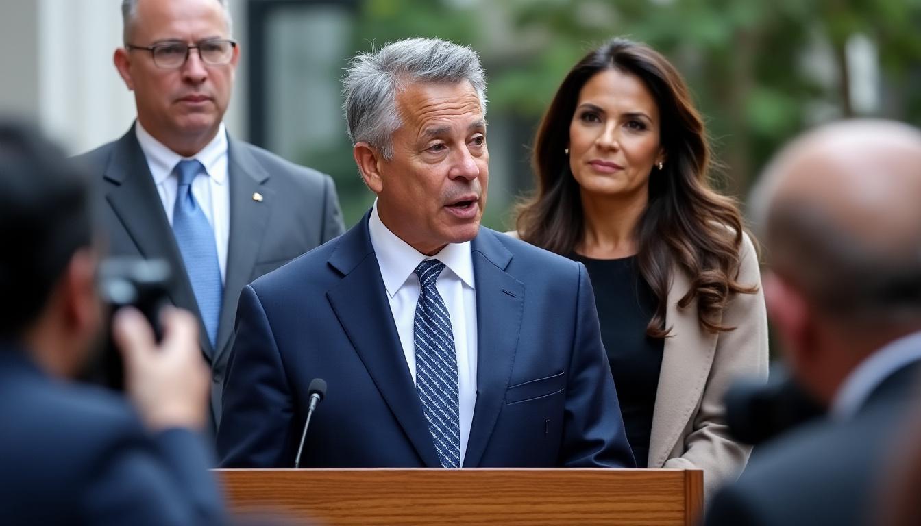 le maire de new york s'exprime publiquement pour défendre sa femme et répondre aux critiques concernant son activité sur les réseaux sociaux.